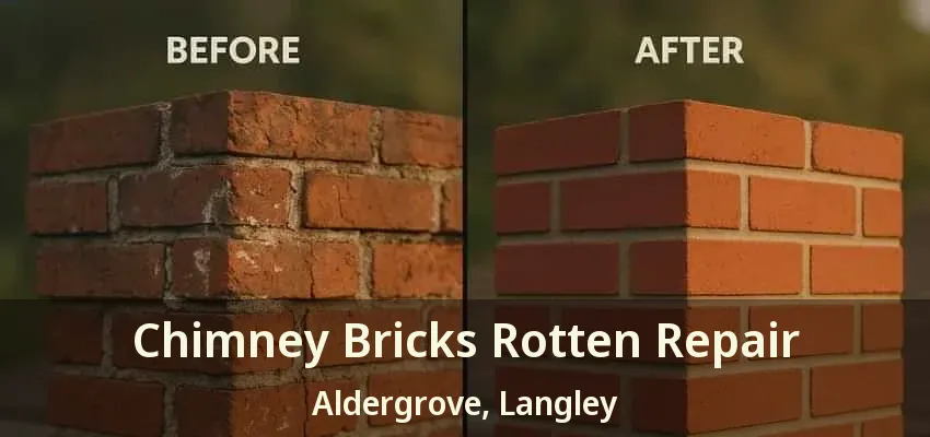 Chimney Bricks Rotten Repair Aldergrove, Langley - BC