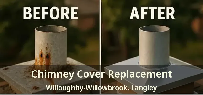 Chimney Cover Replacement Willoughby-Willowbrook, Langley - BC