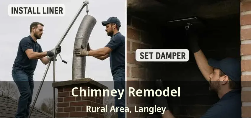 Chimney Remodel Rural Area, Langley - BC