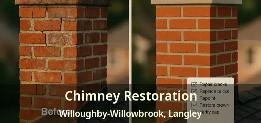 Chimney Restoration Willoughby-Willowbrook, Langley - BC