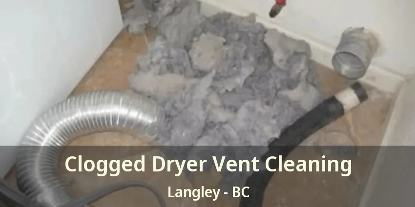 Clogged Dryer Vent Cleaning Langley - BC