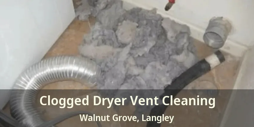 Clogged Dryer Vent Cleaning Walnut Grove, Langley - BC