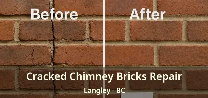 Cracked Chimney Bricks Repair Langley - BC