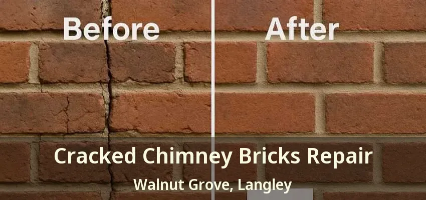 Cracked Chimney Bricks Repair Walnut Grove, Langley - BC