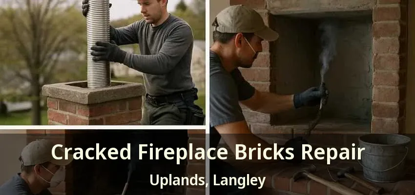 Cracked Fireplace Bricks Repair Uplands, Langley - BC
