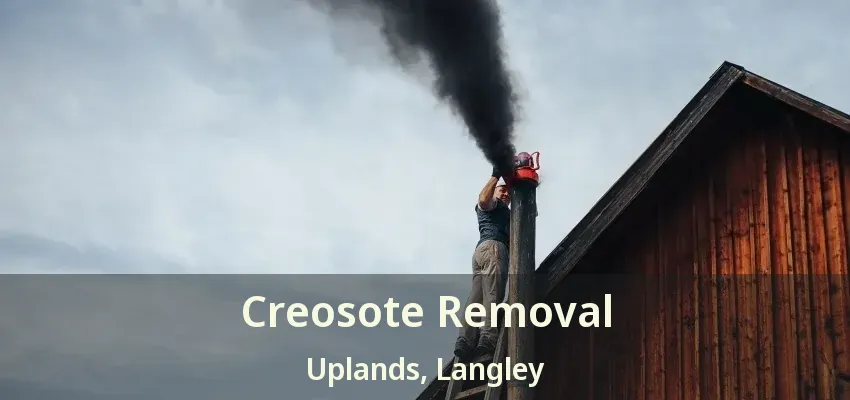 Creosote Removal Uplands, Langley - BC