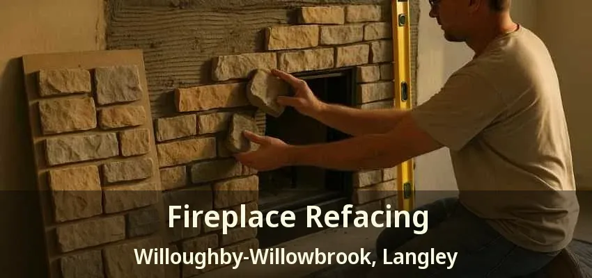Fireplace Refacing Willoughby-Willowbrook, Langley - BC