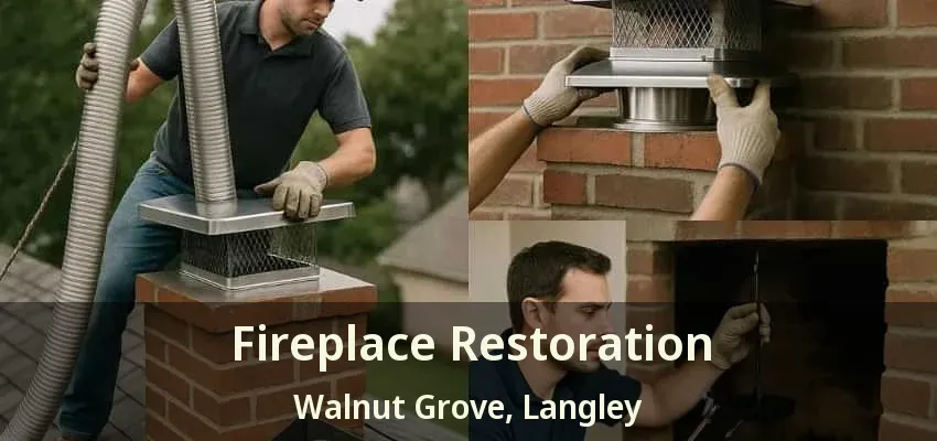 Fireplace Restoration Walnut Grove, Langley - BC