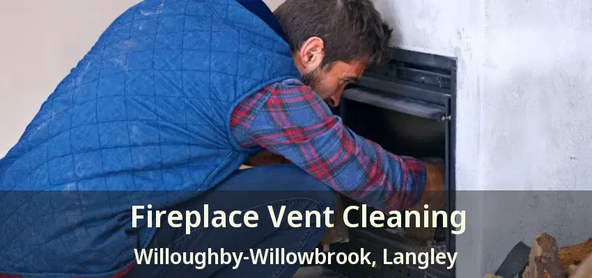 Fireplace Vent Cleaning Willoughby-Willowbrook, Langley - BC