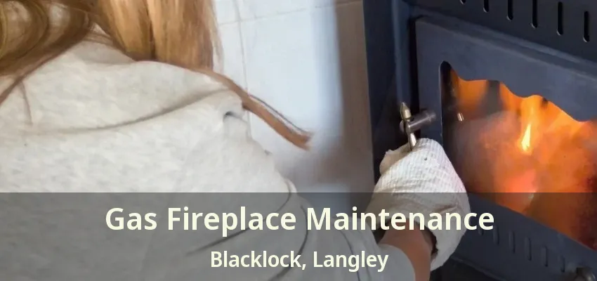 Gas Fireplace Maintenance Blacklock, Langley - BC