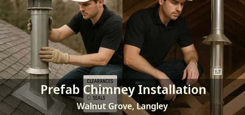 Prefab Chimney Installation Walnut Grove, Langley - BC
